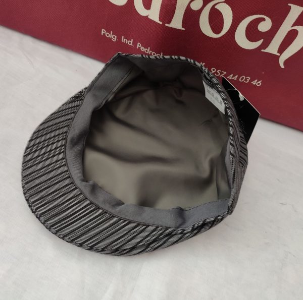 Gorra Modelo PEDROCHE (Tallas 46 a 60) Raya Gris - Imagen 3