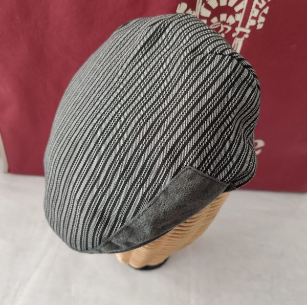 Gorra Modelo PEDROCHE (Tallas 57 a 59) Raya Gris-Antelina - Imagen 2