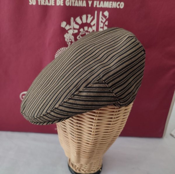 Gorra Modelo PEDROCHE (Tallas 58 a 60) Raya Marron Adulto