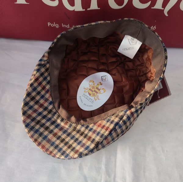 Gorra Modelo BULLET (55/56) Cuadros Azulon - Imagen 3
