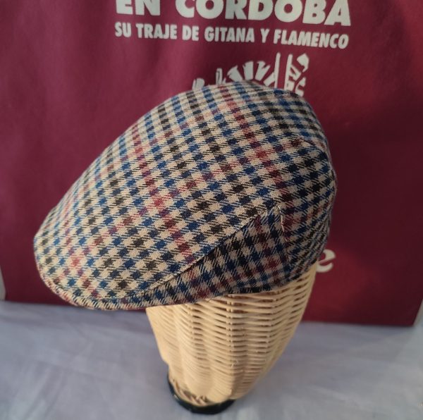 Gorra Modelo BULLET (55/56) Cuadros Azulon - Imagen 2