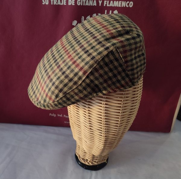 Gorra Modelo BULLET (57/58) Cuadros Verdes