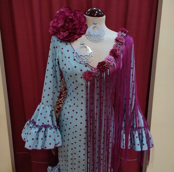 Modelo CLOE Celeste Lunar Buganvilla - Imagen 2