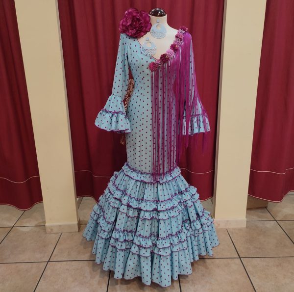 Modelo CLOE Celeste Lunar Buganvilla