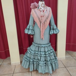 Modelo CLOE (Talla 44) Verde Palido Lunar Botella