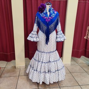 Modelo RUBI (Talla 48) Blanco Lunar Azulon