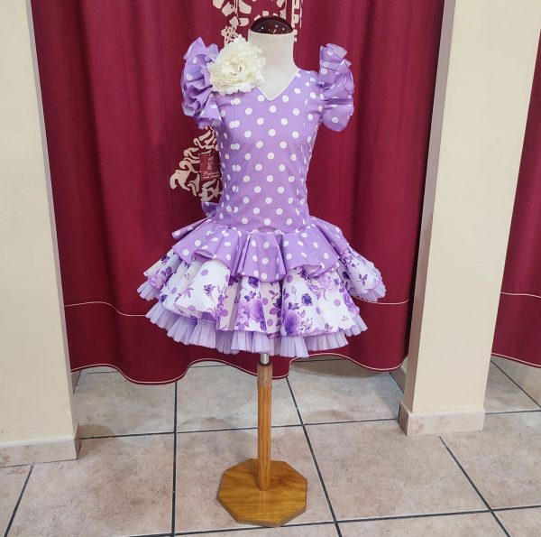 Modelo LEIRE Malva Lunar Blanco-Estampado - Imagen 3