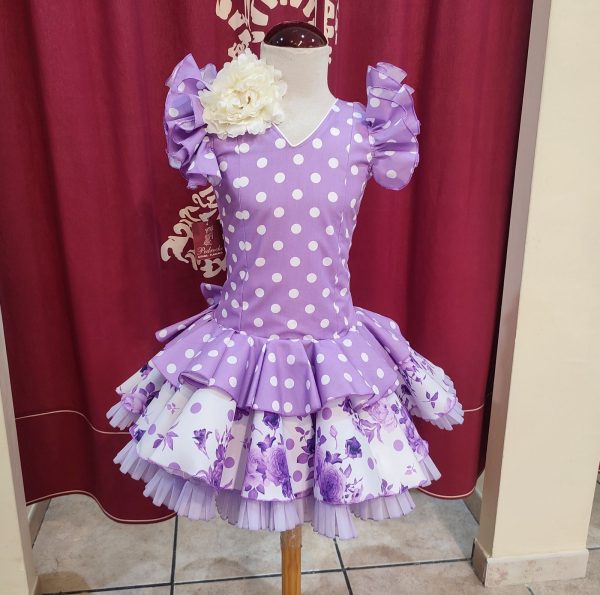 Modelo LEIRE Malva Lunar Blanco-Estampado - Imagen 4