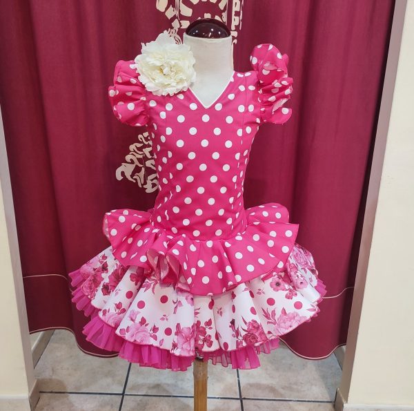 Modelo LEIRE Fucsia Lunar Blanco-Estampado - Imagen 4