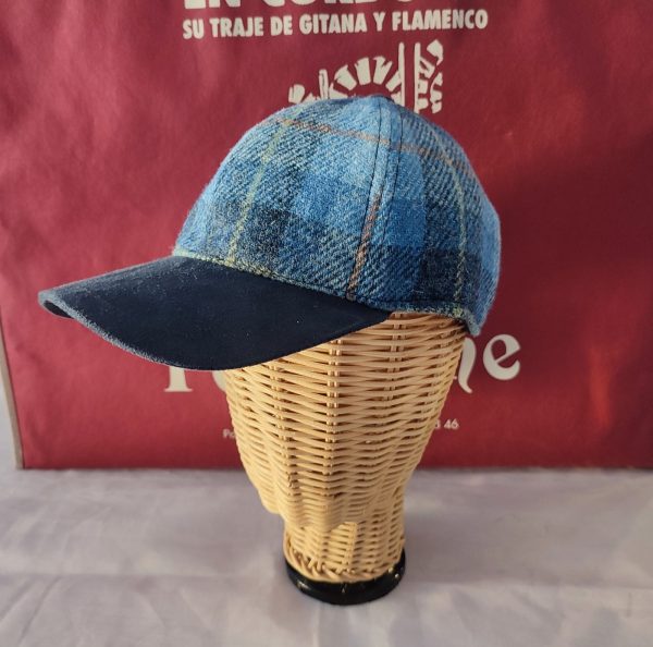 Gorra Modelo VICERA STRIKE (57/59) Cuadros Marino