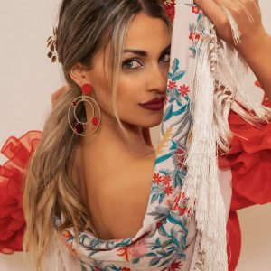 Pendientes De Flamenca Grandes - Mujer