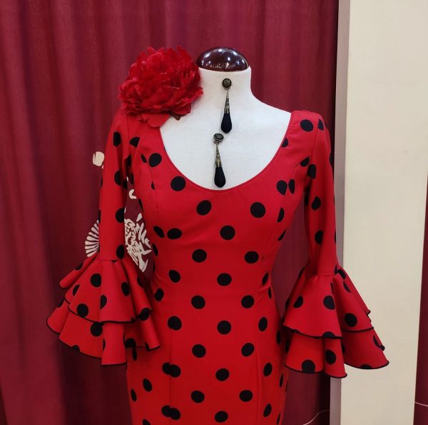 Modelo LOLA Rojo Lunar Negro - Imagen 4