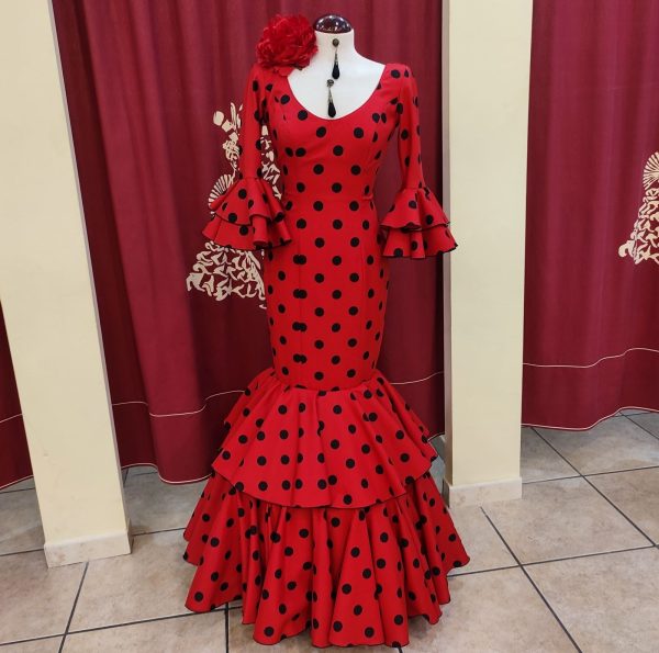 Modelo LOLA Rojo Lunar Negro - Imagen 3
