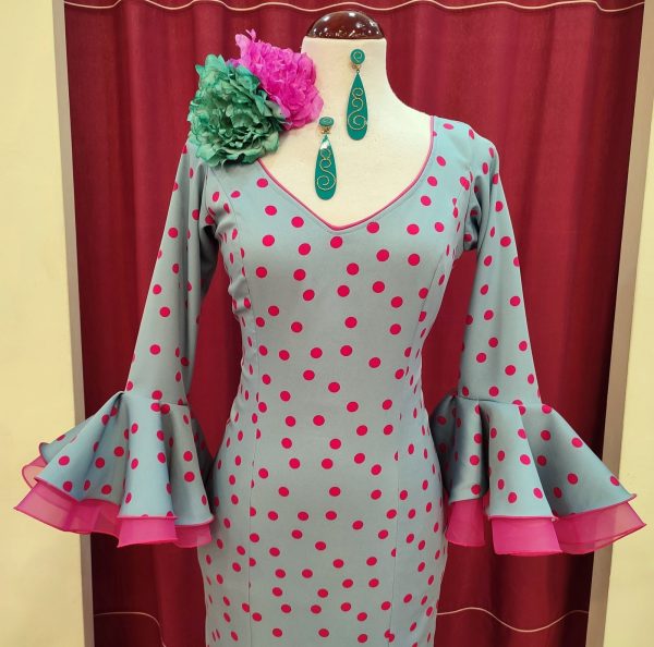 Modelo PEDROCHE LICRA Aguamarina Lunar Fucsia - Imagen 4