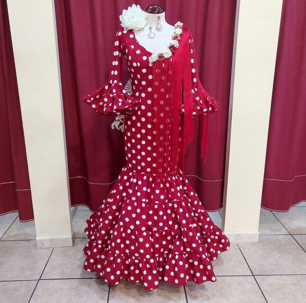Modelo EVA CANASTERO (Talla 38) Rojo Lunar Blanco