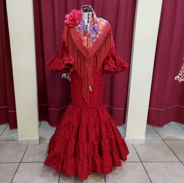 Modelo EVA CANASTERO Rojo Lunar Coral