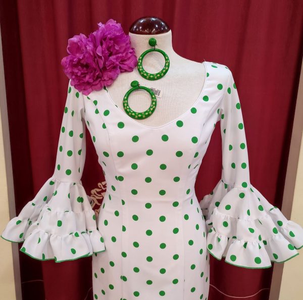 Modelo EVA CANASTERO Blanco Lunar Verde Andalucia - Imagen 4