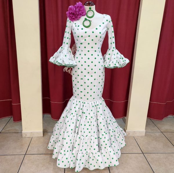 Modelo EVA CANASTERO Blanco Lunar Verde Andalucia - Imagen 3