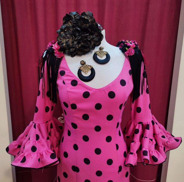 Modelo EVA CANASTERO (Talla 38) Fucsia Lunar Negro - Imagen 2