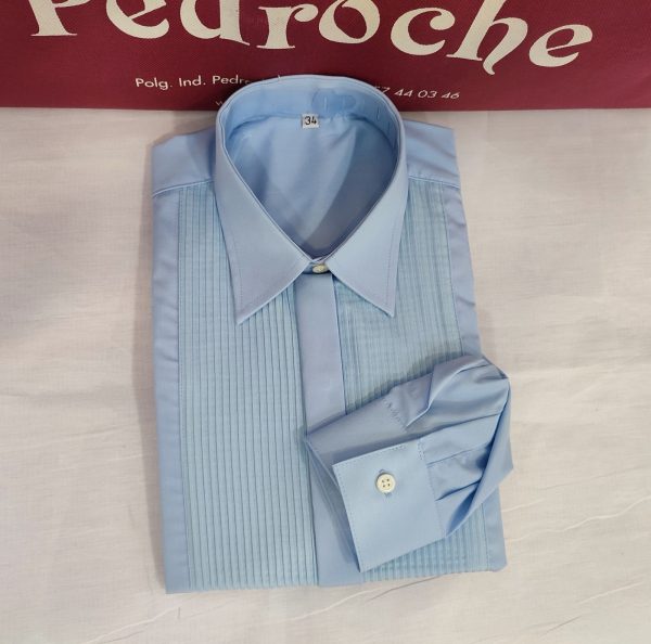 Camisa Modelo IZNAJAR CAMPERO INFANTIL Jareta Celeste