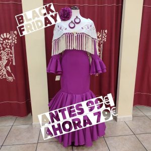 Vestido Flamenca GITANA Buganvilla
