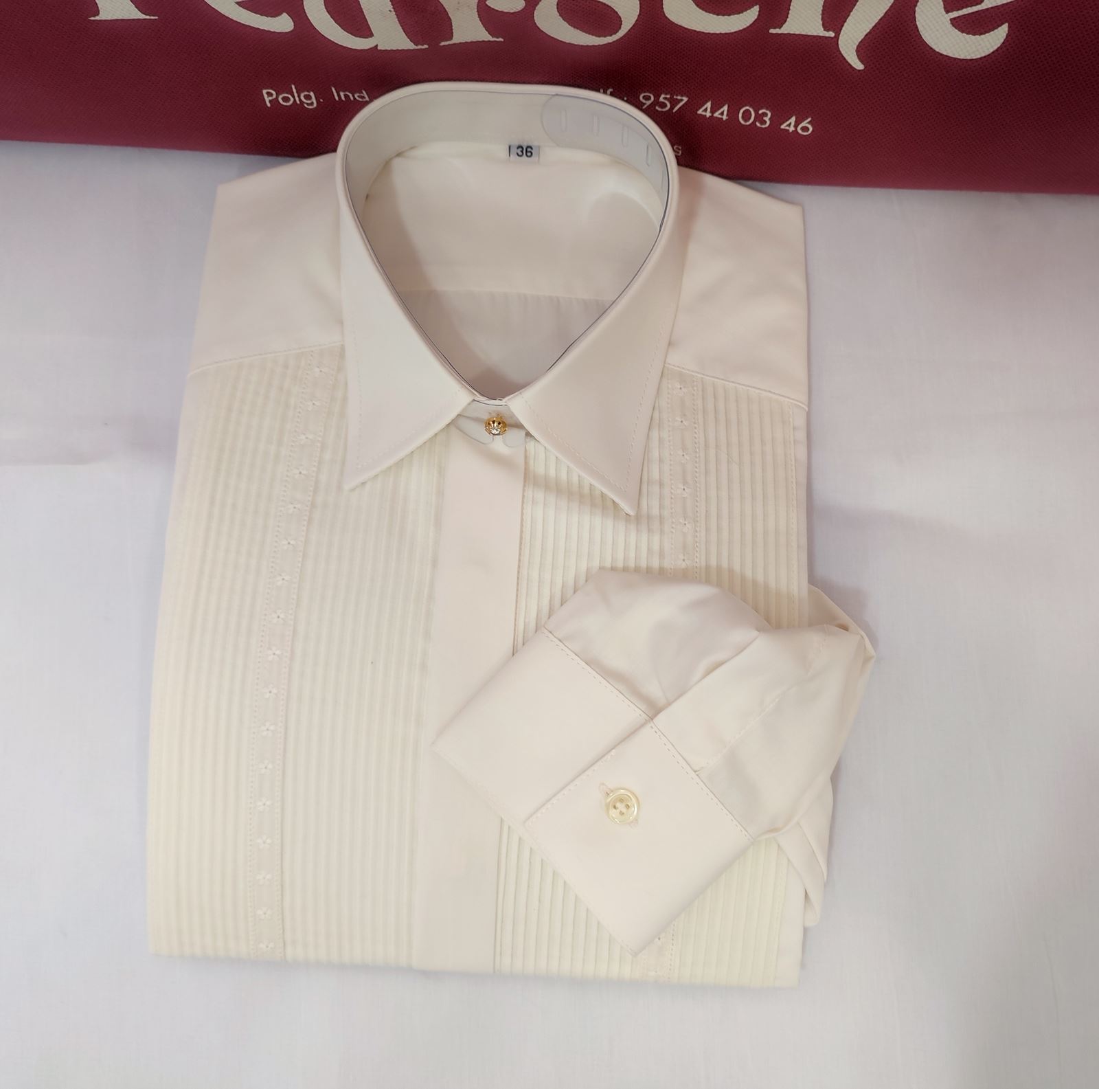 Camisa Campero IZNAJAR ADULTO Flor Beige