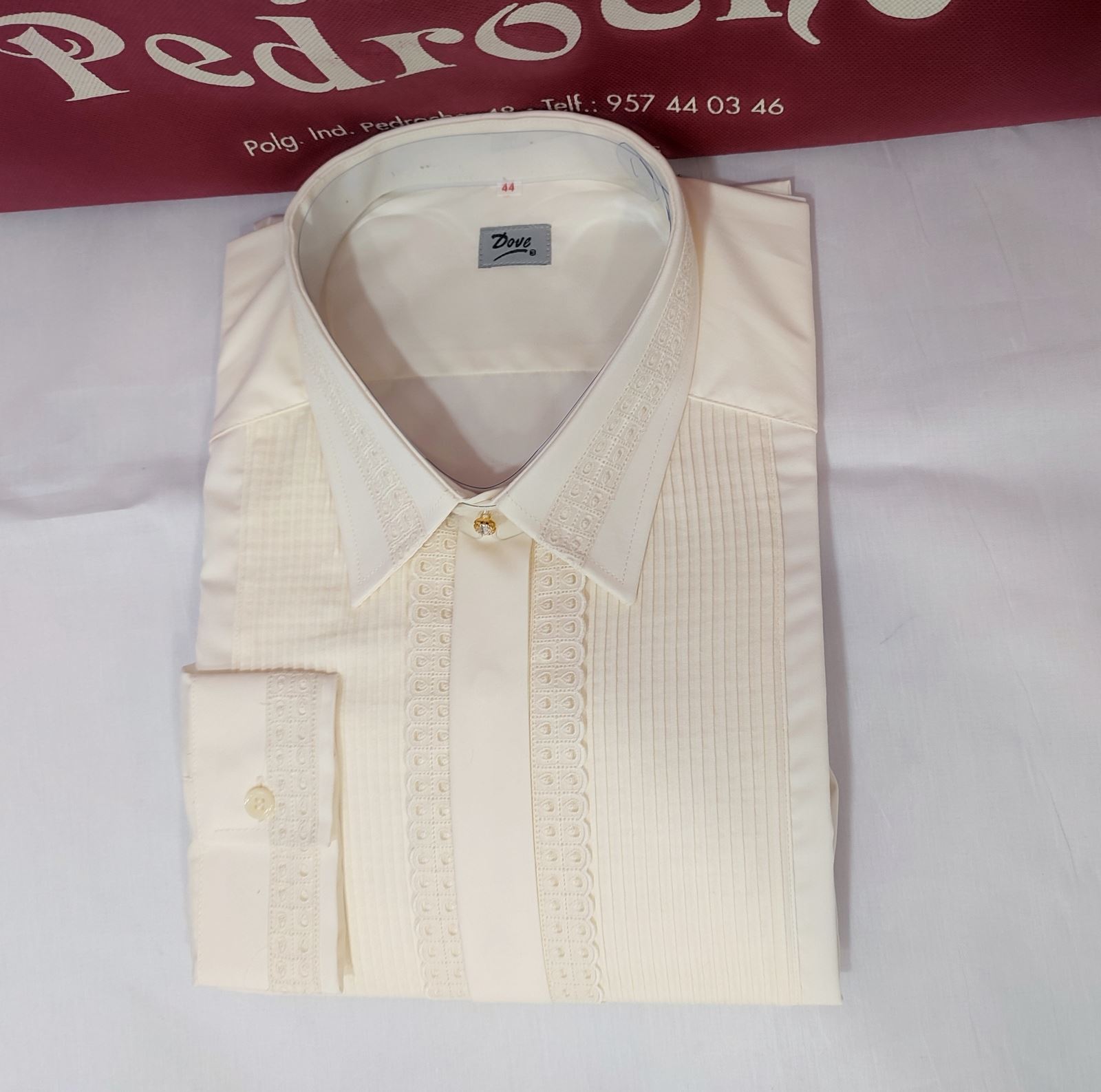 Camisa Campero IZNAJAR ADULTO Gotas Beige