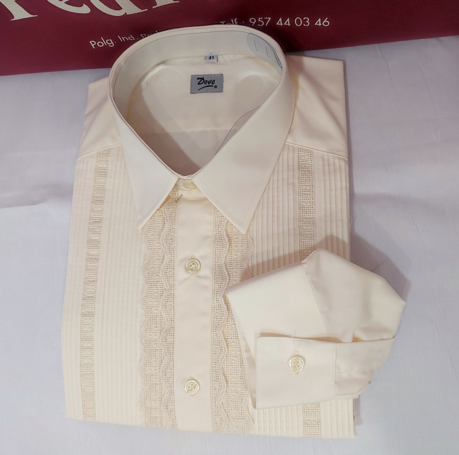 Camisa Campero IZNAJAR ADULTO 6 Puntos Beige