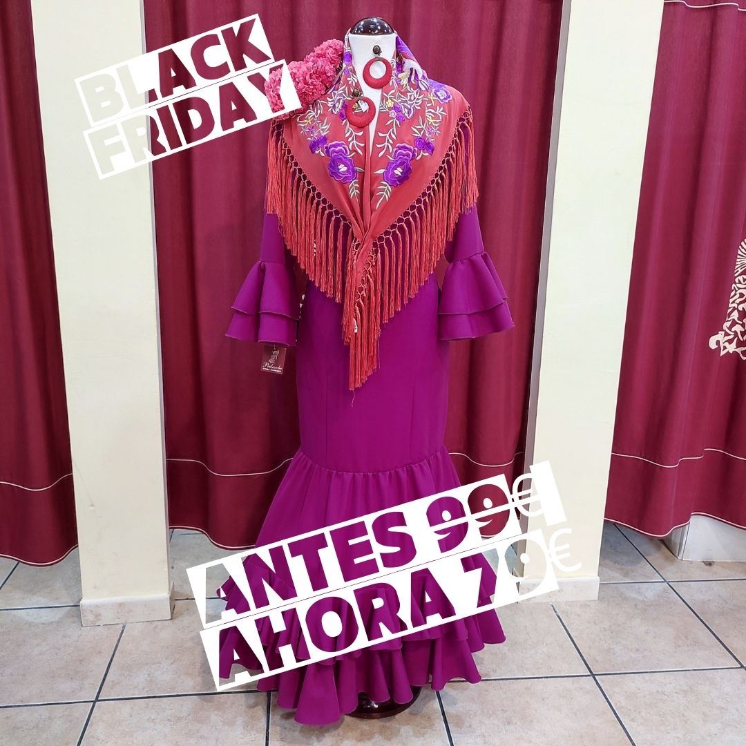Vestido Flamenca MADRESELVA Buganvilla