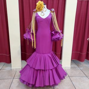 Vestido Flamenca CAYETANA Buganvilla