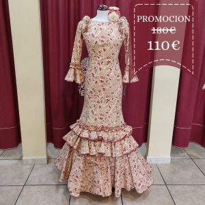 Vestido Flamenca Niña FRANCESILLA Estampado Rojo