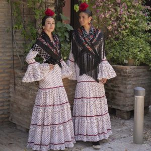 Vestido Flamenca Niña TIENTOS DE SEDA