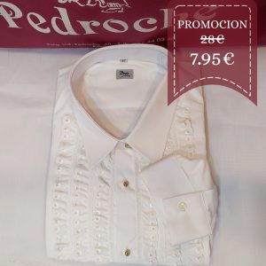 Camisa Campero PEDROCHE ADULTO Soles Blanca