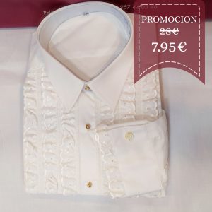 Camisa Campero PEDROCHE ADULTO Circulo Blanca