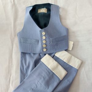 Chaleco Pantalon Campero Infantil MALAGA Azul