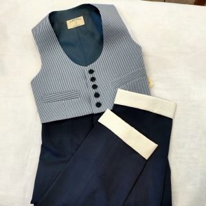 Chaleco Pantalon Campero Infantil PANAMA-PARIS Marino