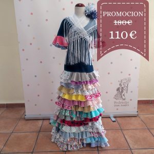 Vestido Flamenca Niña VAQUERA