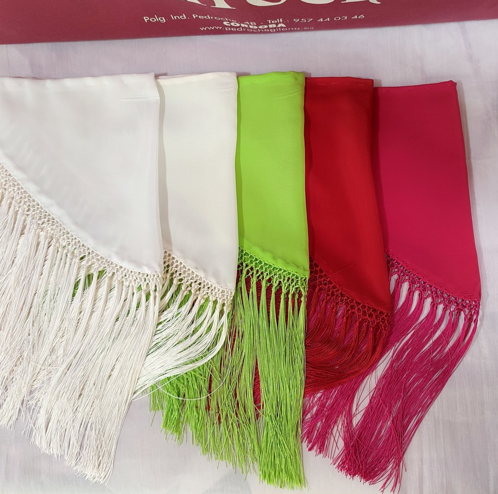 Manton Flamenca Niña JAN CRESPON Bebe